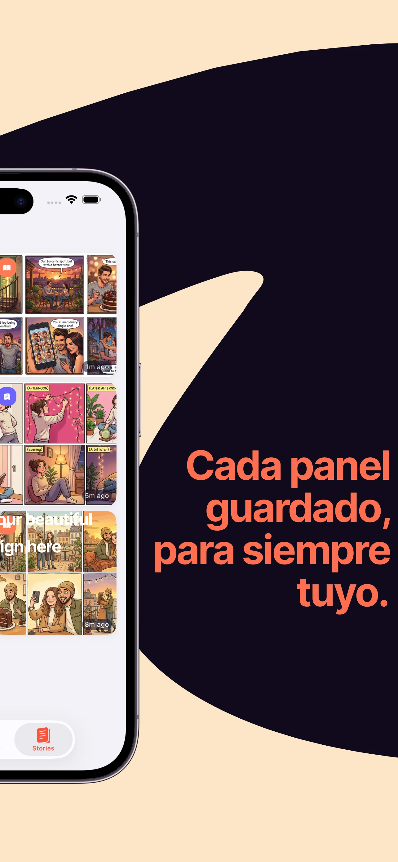 Construye tu colección de historias