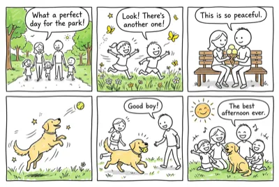 Hand Drawn style example