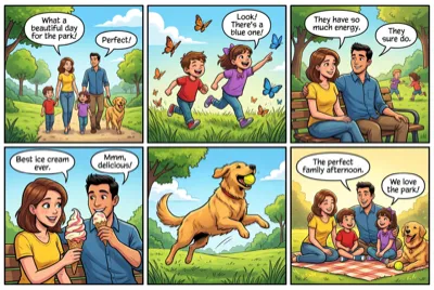 Comic Book style example